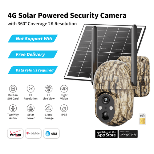 Geitepor™ Solar camouflage camera