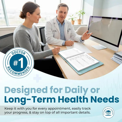 🩺❤️Doctor-Approved Medical Visit Logbook: Your Essential Medical Planner