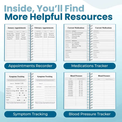 🩺❤️Doctor-Approved Medical Visit Logbook: Your Essential Medical Planner