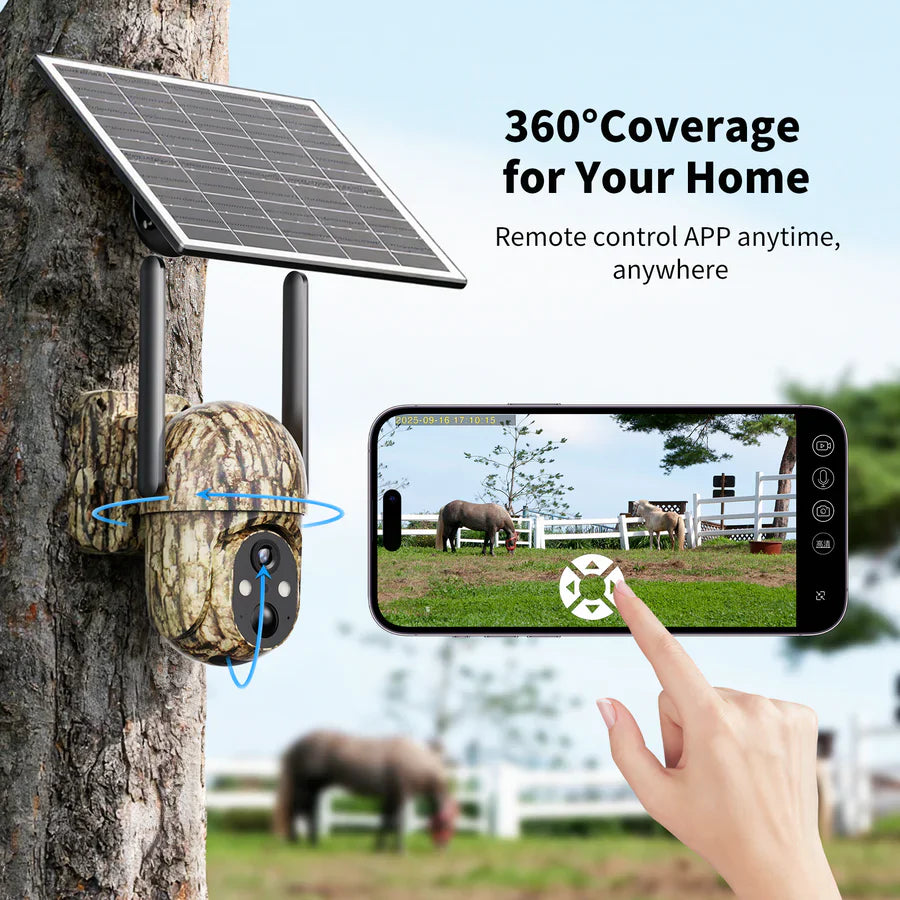 Geitepor™ Solar camouflage camera