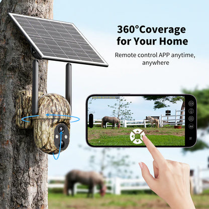 Geitepor™ Solar camouflage camera