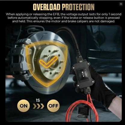 EPB Emergency Release Tool,Over-Current Protection, Dual-Channel Forward/Reverse Control for Electronic Parking Brake Release and Reset