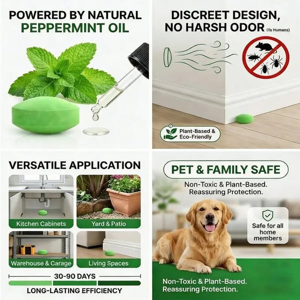 💥LAST DAY SALE 50%OFF💥🐀 10-Pack Popular Natural Rodent Repellent Balls