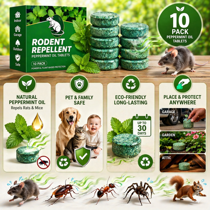 💥LAST DAY SALE 50%OFF💥🐀 10-Pack Popular Natural Rodent Repellent Balls