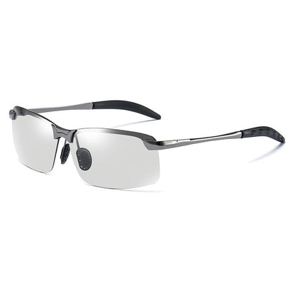 HD Polarized Photochromic Sunglasses UV400 Protection | Retro Oversized Square | Unisex 2026 Essential