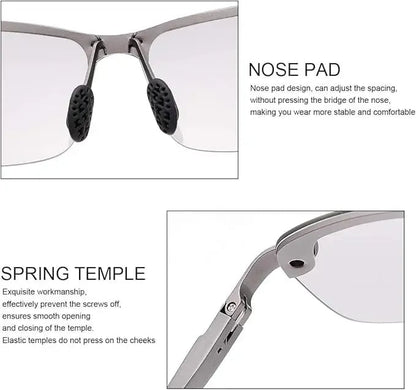 HD Polarized Photochromic Sunglasses UV400 Protection | Retro Oversized Square | Unisex 2026 Essential