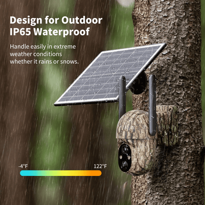 Geitepor™ Solar camouflage camera