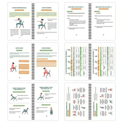 🔥Most Popular in 2026🔥The Complete Guide to Chair Yoga for Seniors Over 60: 40+ Low-Impact Easy Exercises to Restore Strength, Mobility, Balance, and Lose Weight