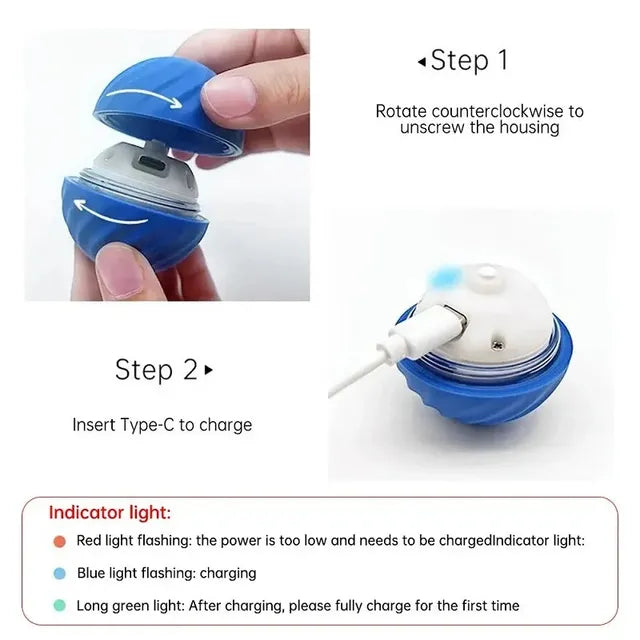 🔥Most Popular in 2026🔥Smart Interactive Pet Bouncing Ball